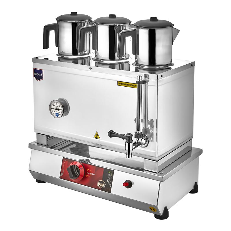 Remta N13P 55 Model 3 Demlikli Pleytsiz Çay Ocağı, 34 L, LPG