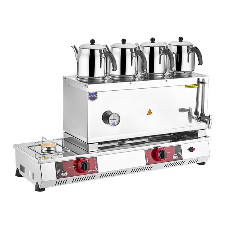 Remta N14 85 Model 4 Demlikli Çay Ocağı, 43 L, LPG