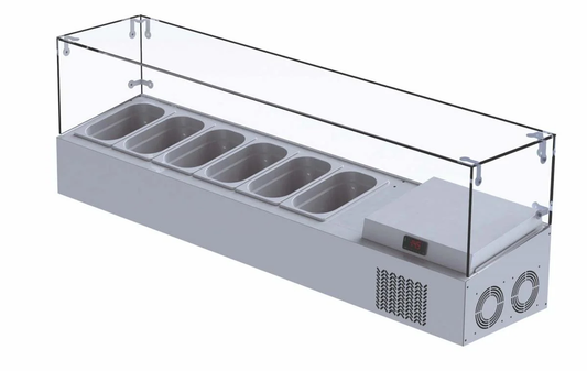 Countertop Saladbar VTP 132 GL