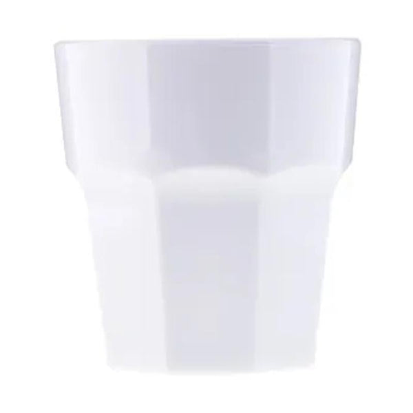 Rubikap Premium Polikarbon Bardak, 250 ml, Beyaz