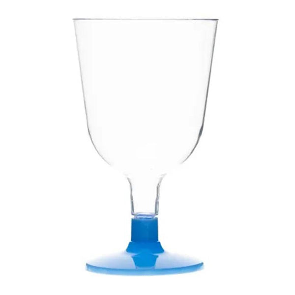 Rubikap Tek Kullanımlık Ayaklı Kadeh, 150 ml, Mavi