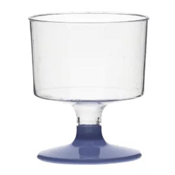 Rubikap Tek Kullanımlık Ayaklı Shot Bardağı, 50 ml, Mavi