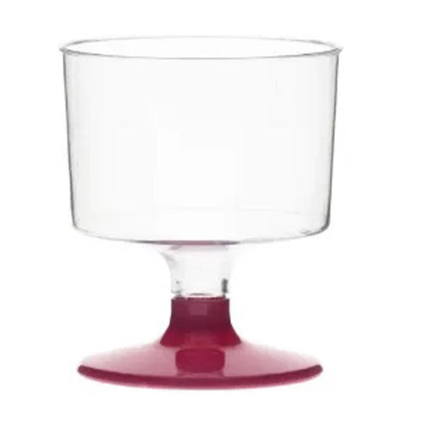 Rubikap Tek Kullanımlık Ayaklı Shot Bardağı, 50 ml, Pembe