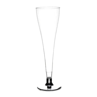 Rubikap Tek Kullanımlık Şampanya Bardağı, 120 ml, Gümüş