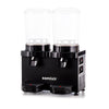 Samixir MM20 Panaromik Twin Soğuk İçecek Dispenseri, 10 L+10 L, Siyah