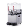 Samixir SLUSH24.I Twin Ice Slush Granita Milkshake ve Soğuk Meyve Suyu Dispenseri, 12+12 L, Inox