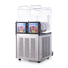 Samixir SLUSH24.I Twin Ice Slush Granita Milkshake ve Soğuk Meyve Suyu Dispenseri, 12+12 L, Inox