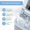Senox BZ15 Hazneli Parmak Buz Makinesi, 15 kg/gün Kapasiteli