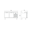 Iceinox Servis Buzdolabı - 2 Kapılı - STS 330 CR