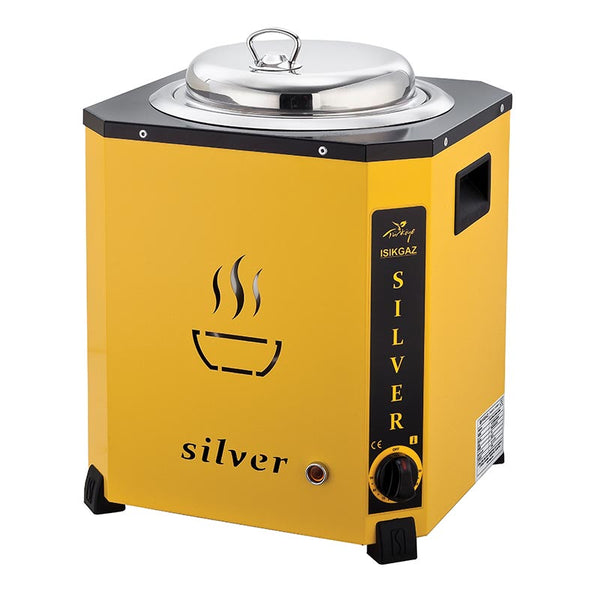 SilverInox C-04 Jumbo Çorba Kazanı, 13 L, Sarı
