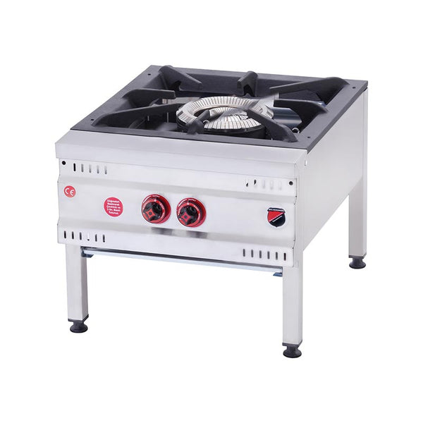 SilverInox YER-02 Yer Ocağı, Çift Yanışlı, LPG-NG
