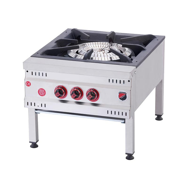 SilverInox YER-03 Yer Ocağı, Üç Yanışlı, LPG-NG