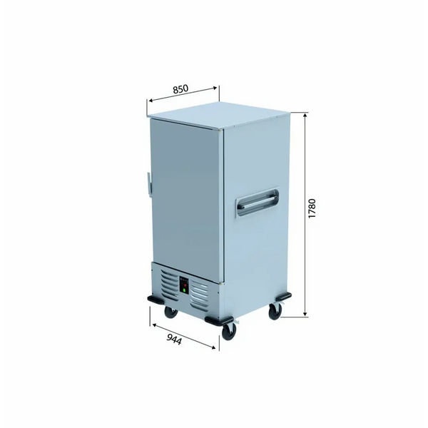 Iceinox CB 12 N CR Soğutmalı Donduruculu Banket Arabaları