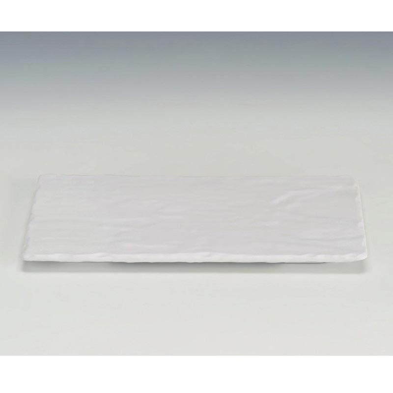 Zicco K-9450 Taş Model Melamin Teşhir Tabağı, 16.5x30 cm, Siyah