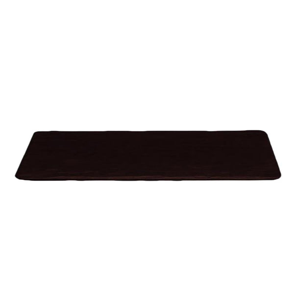 Zicco K-9550 Taş Model Melamin Teşhir Tabağı, 32x52 cm, Siyah