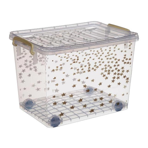 Bora Plastik Tekerlekli Kasa, No: 22, Resimli, 31.8 L
