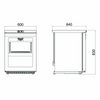 Iceinox Tezgah Altı Mini Buzdolabı-140 Litre OTS 140 N CR