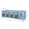 Iceinox Tezgah Tip Buzdolabı - 4 Cam Kapılı CTS 560 CR-UG