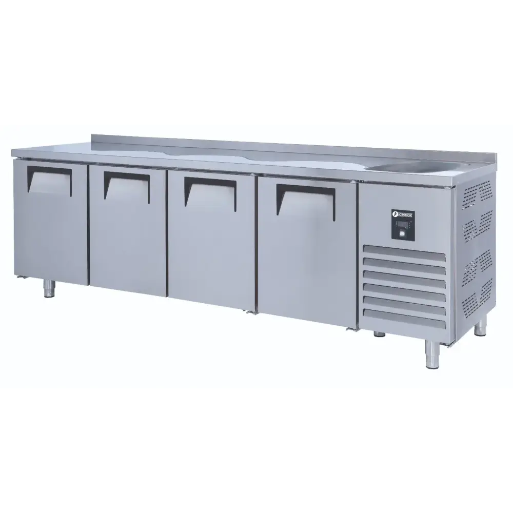 Tezgah Tipi Evyeli Buzdolabı 4 Kapılı CTS 560 CR-S