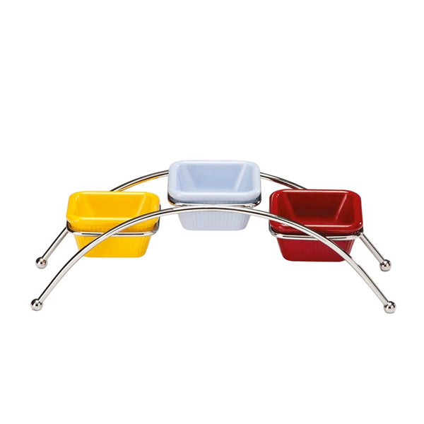 Zicco K-1453 Uzun Melamin Teşhir Tabağı, 65x20x4 cm, Kırmızı