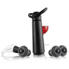 Vacu Vin 9876606 Concerto Şarap Vakum Seti, Siyah