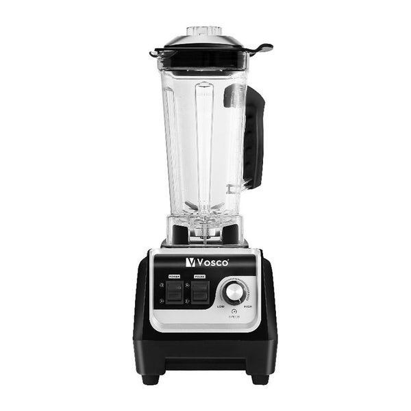 Vosco HS-206 Manuel Buz Kırıcı Bar Blender, 2 L, 2000 W, Siyah