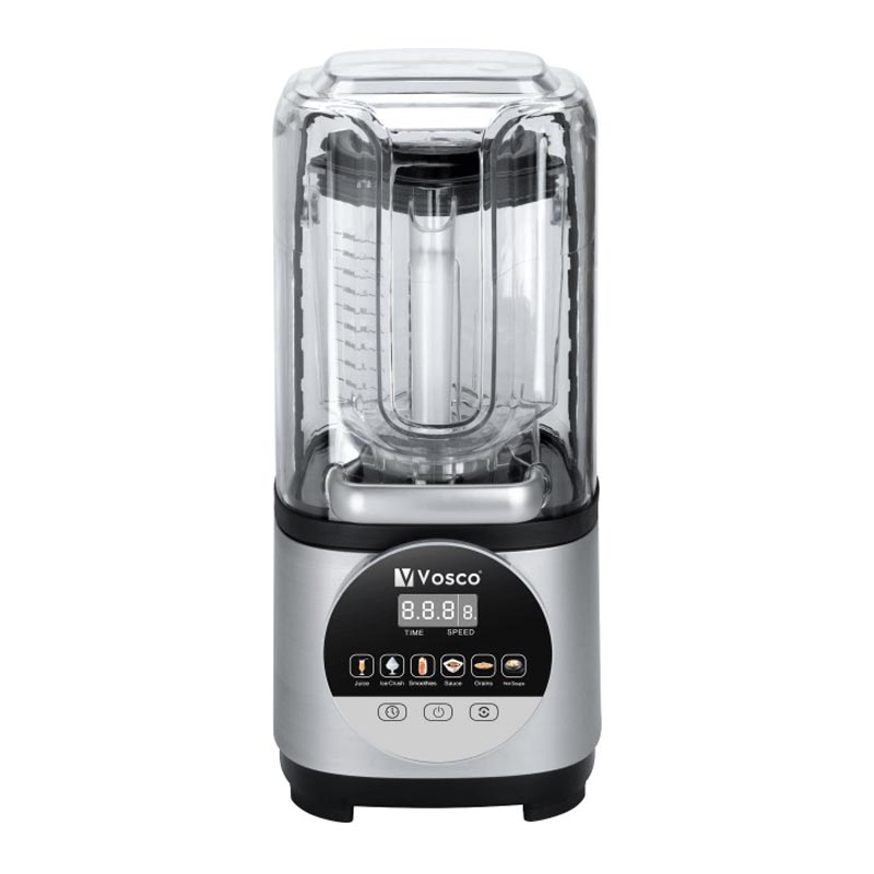 Vosco VHS-211E Pro Silent Gürültü Önleyici Kapaklı Dijital Bar Blender, 2 L, 1600 W, Beyaz