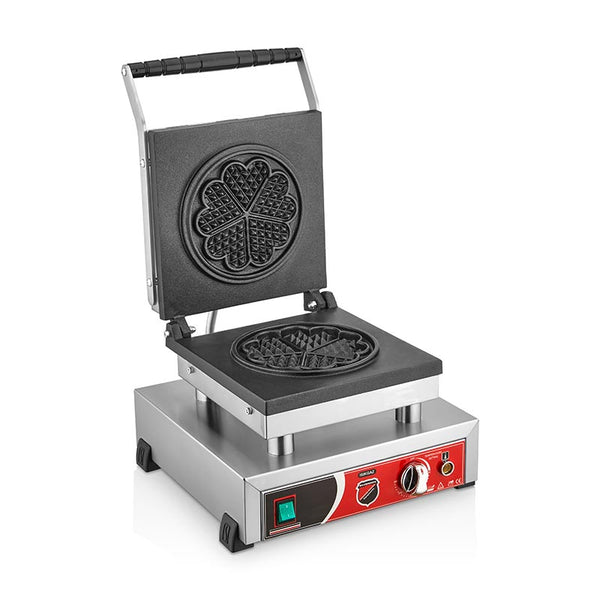 SilverInox 2137 Çiçek Model Waffle Makinesi, Elektrikli