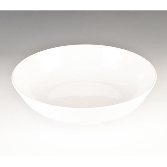 Zicco K-993 Yuvarlak Melamin Teşhir Tabağı, 33.5x9 cm, Beyaz