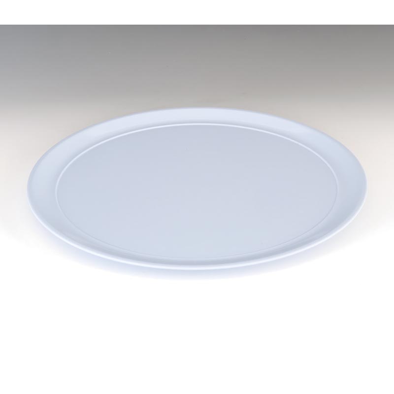 Zicco K-2004Yuvarlak Melamin Teşhir Tabağı, 45.5x3 cm, Mavi