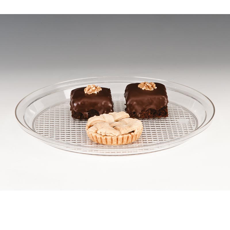 Zicco ZCP-169 Polikarbon Yuvarlak Teşhir Tepsisi, 34 cm