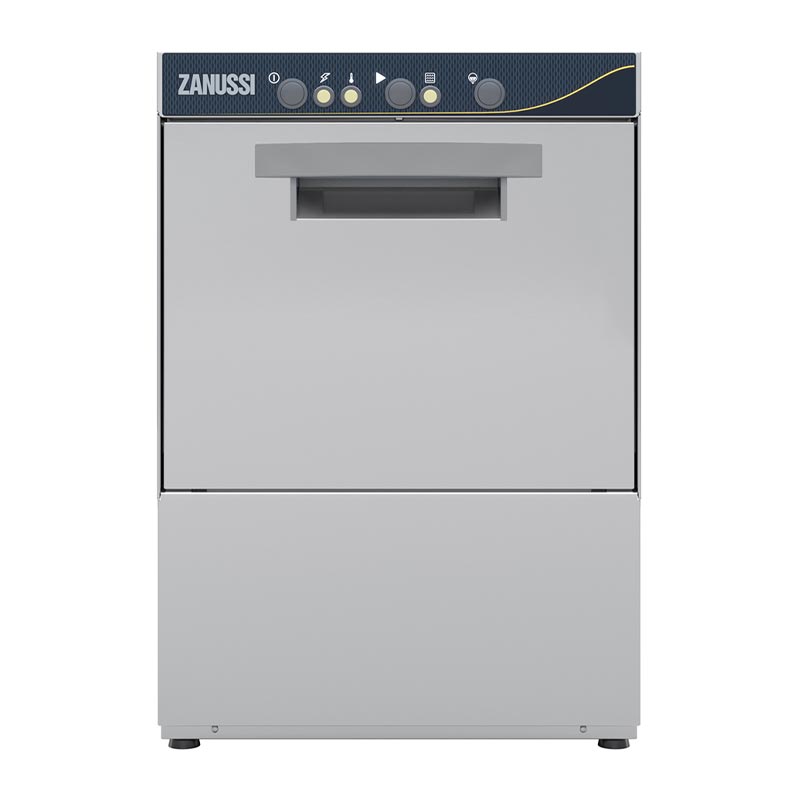 Zanussi 402278 Extrasmall Tek Cidarlı Bardak Yıkama Makinesi, 38x38 cm Sepetli, Tahliye ve Parlatıcı Pompalı