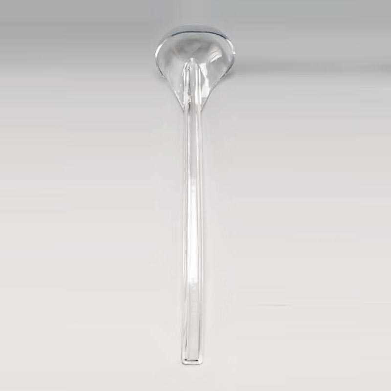 Zicco PDF-350 Polikarbon Çift Taraflı Sos Kepçesi, 25 cm, Şeffaf