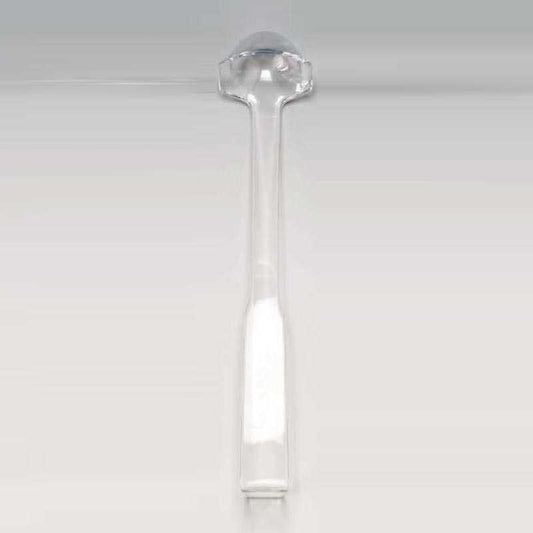 Zicco PDF-340 Çift Taraflı Polikarbon Sos Kepçesi, 27 cm, Şeffaf