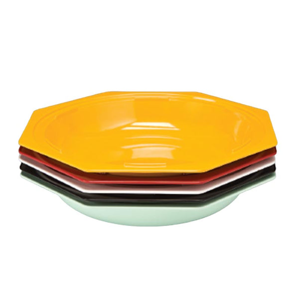 Zicco K-2008 Sekizgen Melamin Kase, 43x6 cm, Kırmızı