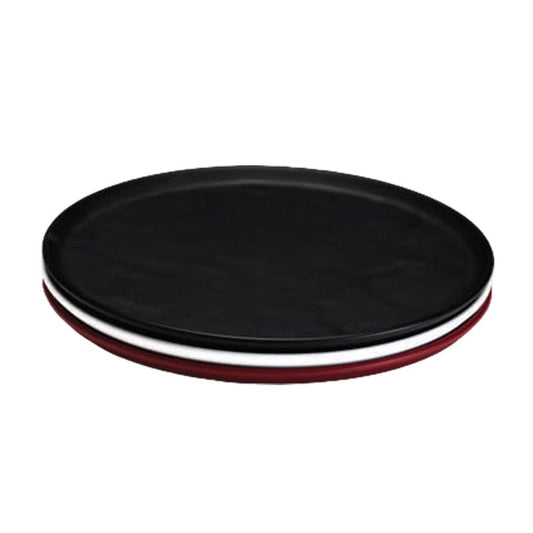 Zicco K-9300 Taş Model Melamin Teşhir Tepsisi, 32 cm, Krem