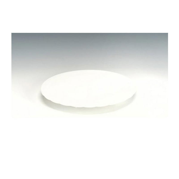 Zicco ZCP 703-2 Polikarbon Pasta Altlığı, 19 cm, Beyaz