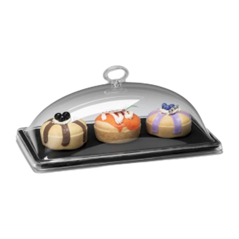 Zicco ZCP-848 Akrilik Kapaklı Melamin Fanus, 17.5x31x10 cm