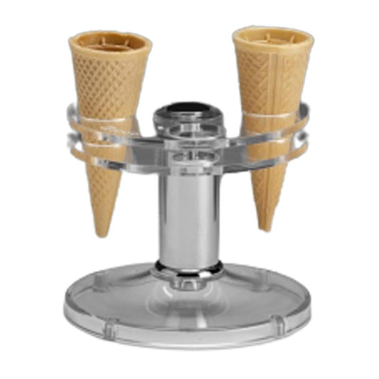 Zicco ZCP-854 Akrilik Dondurma Servis Standı, 4 Gözlü, 14x12.5 cm