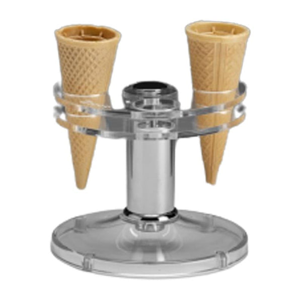 Zicco ZCP-854 Akrilik Dondurma Servis Standı, 4 Gözlü, 14x12.5 cm