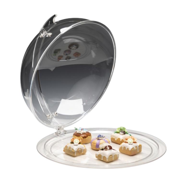 Zicco ZCP-857 Sabit Kapaklı Polikarbon Fanus, 50x26 cm, Şeffaf