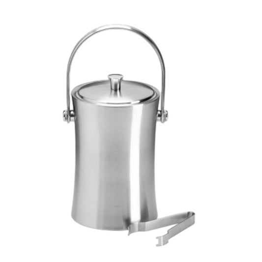 Zicco ZKC-850 Çift Cidarlı Çelik Buz Kovası, 14x18.5 cm